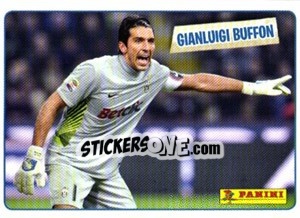 Sticker Gianluigi Buffon - Calciatori 2011-2012 n. V6 - Panini