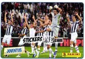 Sticker Juventus - Calciatori 2011-2012 n. V7 - Panini