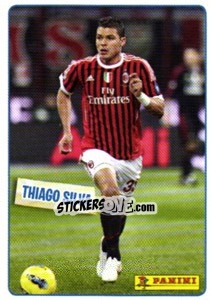 Sticker Thiago Silva - Calciatori 2011-2012 n. V8 - Panini