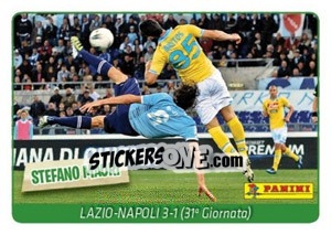 Sticker Stefano Mauri - Calciatori 2011-2012 n. V10 - Panini