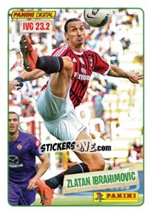 Sticker Zlatan Ibrahimovic - Calciatori 2011-2012 n. V11 - Panini