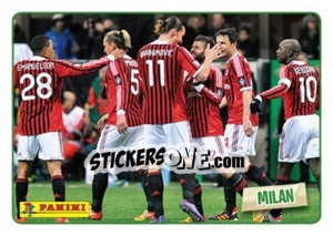 Sticker Milan - Calciatori 2011-2012 n. V12 - Panini