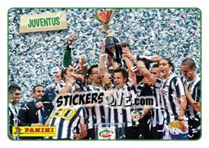 Sticker Juventus Win - Calciatori 2011-2012 n. V15 - Panini