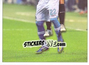 Sticker Lavezzi / Samuel - 2 - Calciatori 2011-2012 n. X8 - Panini