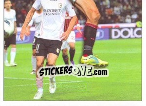 Sticker Ibrahimovic/2 - Calciatori 2011-2012 n. X12 - Panini