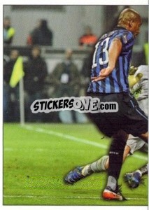 Sticker Maicon / Buffon - Calciatori 2011-2012 n. X19 - Panini
