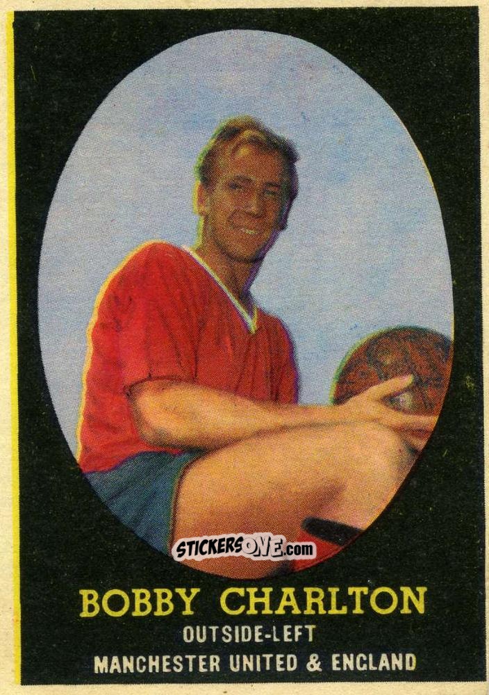 Figurina Bobby Charlton - Bazooka 1962 n. 56 - A&BC