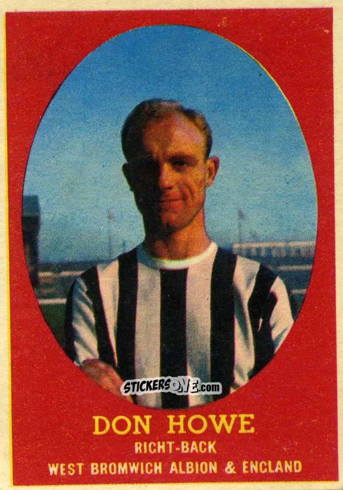 Sticker Don Howe
