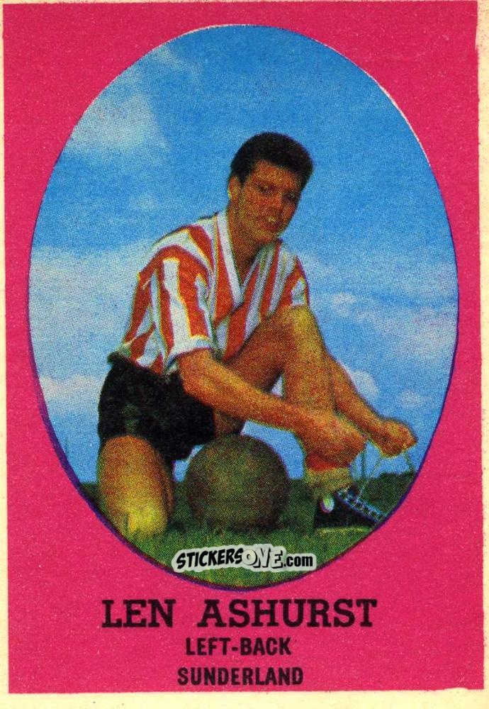 Sticker Len Ashurst