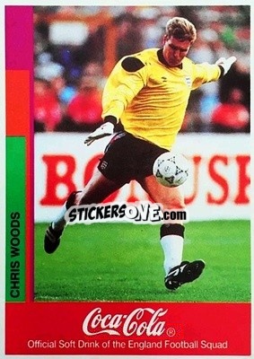 Sticker Chris Woods - British International Footballers n. 1 - Merlin