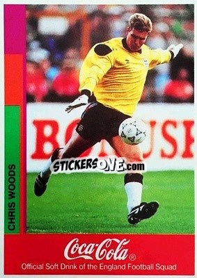 Sticker Chris Woods - British International Footballers - Merlin