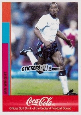 Sticker Ian Wright - British International Footballers - Merlin