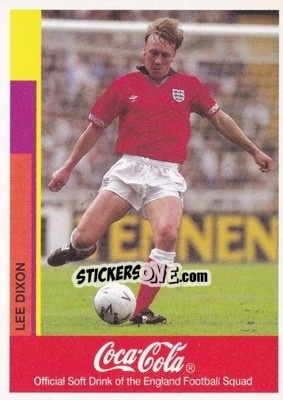 Sticker Lee Dixon - British International Footballers n. 6 - Merlin