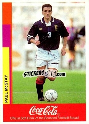 Sticker Paul McStay - British International Footballers - Merlin