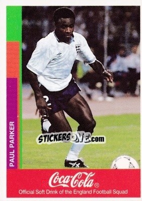Sticker Paul Parker - British International Footballers n. 5 - Merlin