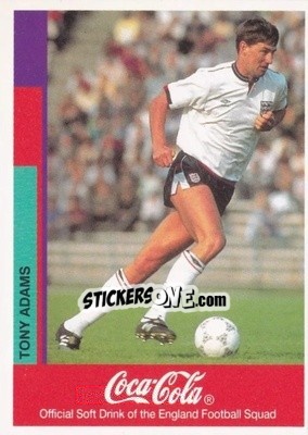 Sticker Tony Adams - British International Footballers n. 4 - Merlin