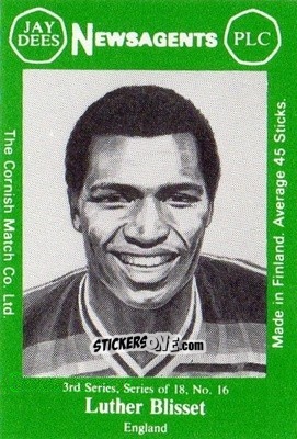 Sticker Luther Blissett