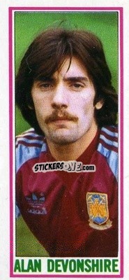 Sticker Alan Devonshire - Footballers 1981-1982
 - Topps