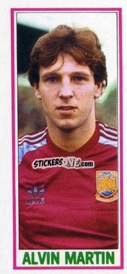 Sticker Alvin Martin - Footballers 1981-1982
 n. 123 - Topps