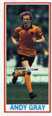 Sticker Andy Gray - Footballers 1981-1982
 n. 84 - Topps