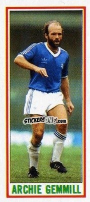 Figurina Archie Gemmill - Footballers 1981-1982
 - Topps