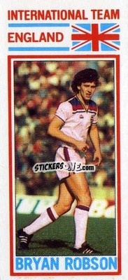 Sticker Bryan Robson - Footballers 1981-1982
 n. 171 - Topps