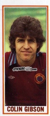 Sticker Colin Gibson - Footballers 1981-1982
 - Topps
