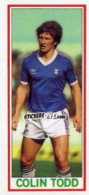 Sticker Colin Todd - Footballers 1981-1982
 n. 142 - Topps