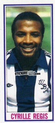 Sticker Cyrille Regis - Footballers 1981-1982
 n. 115 - Topps