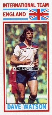 Sticker David Watson - Footballers 1981-1982
 - Topps