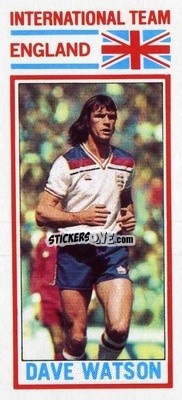 Sticker David Watson - Footballers 1981-1982
 n. 169 - Topps