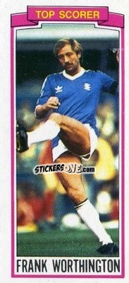 Sticker Frank Worthington - Footballers 1981-1982
 n. 146 - Topps