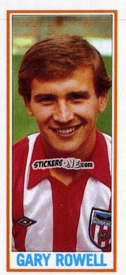 Sticker Gary Rowell - Footballers 1981-1982
 n. 131 - Topps