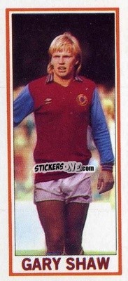 Sticker Gary Shaw - Footballers 1981-1982
 - Topps