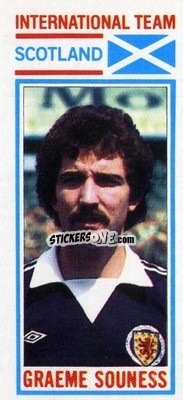 Sticker Graeme Souness - Footballers 1981-1982
 - Topps