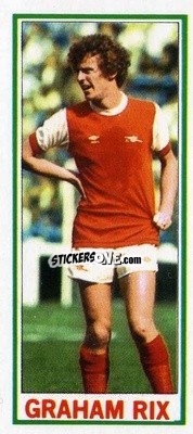 Sticker Graham Rix - Footballers 1981-1982
 n. 7 - Topps