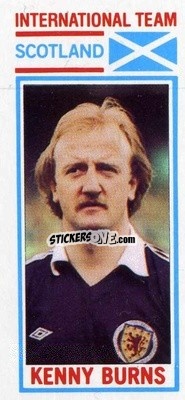 Sticker Kenny Burns - Footballers 1981-1982
 n. 182 - Topps