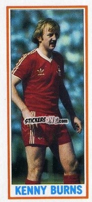 Sticker Kenny Burns - Footballers 1981-1982
 n. 78 - Topps