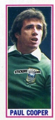 Sticker Paul Cooper - Footballers 1981-1982
 n. 34 - Topps