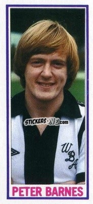 Sticker Peter Barnes - Footballers 1981-1982
 - Topps