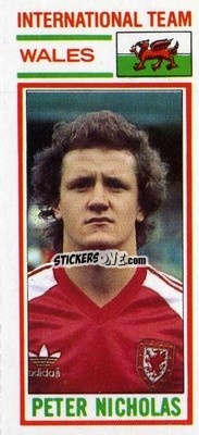 Sticker Peter Nicholas - Footballers 1981-1982
 n. 180 - Topps