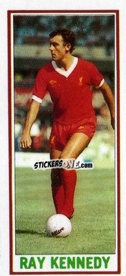 Sticker Ray Kennedy - Footballers 1981-1982
 n. 51 - Topps