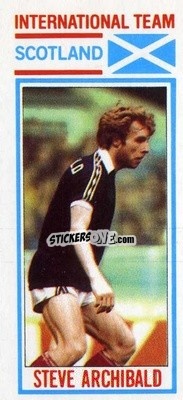 Cromo Steve Archibald - Footballers 1981-1982
 - Topps