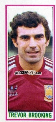 Sticker Trevor Brooking - Footballers 1981-1982
 n. 124 - Topps