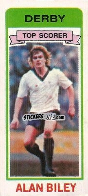 Sticker Alan Biley - Footballers 1980-1981
 n. 62 - Topps