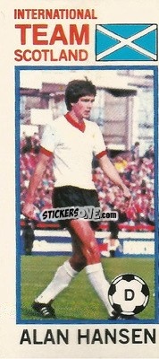 Sticker Alan Hansen - Footballers 1980-1981
 n. 168 - Topps