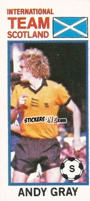 Cromo Andy Gray - Footballers 1980-1981
 - Topps