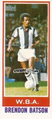 Sticker Brendon Batson - Footballers 1980-1981
 n. 154 - Topps