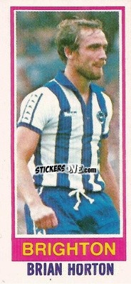 Sticker Brian Horton - Footballers 1980-1981
 n. 147 - Topps