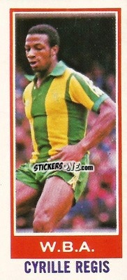 Sticker Cyrille Regis